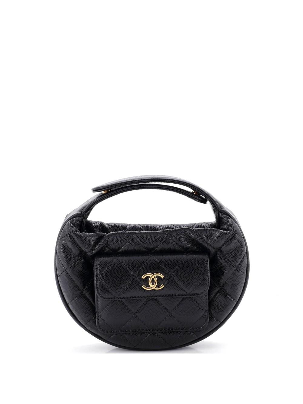 Chanel Polly Pocket Pouch Hobo Quilted #279513C40B